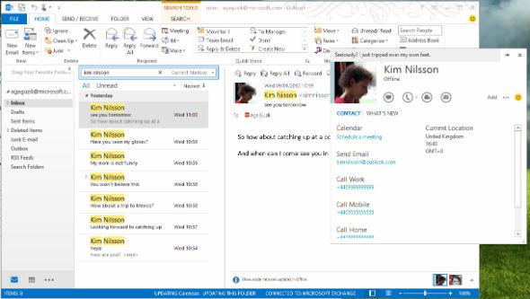 Skype integração Outlook 1