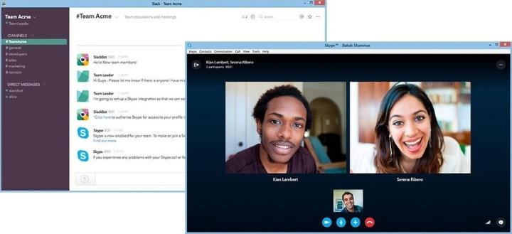 Microsoft integra Skype com Slack 1 Slack-skype