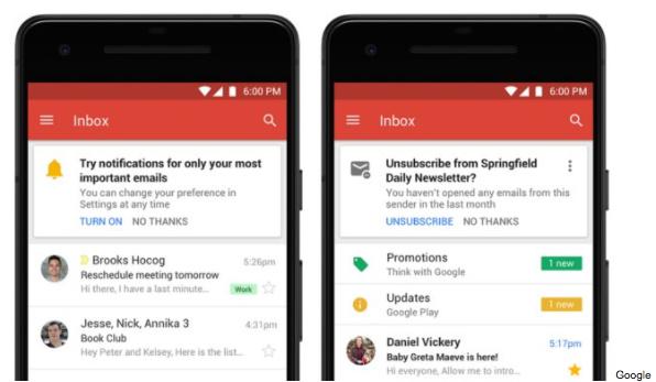 O Gmail corporativo também mudou 2 gmail201803.jpg