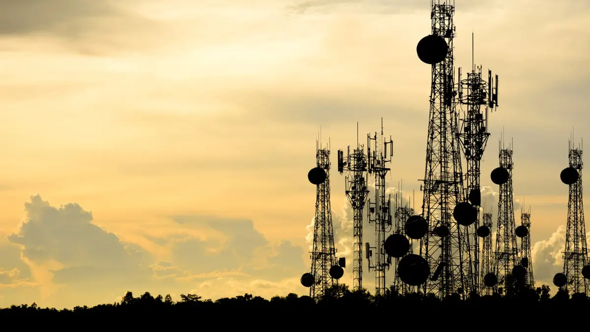setor de telecom, antenas, 5G, 4G