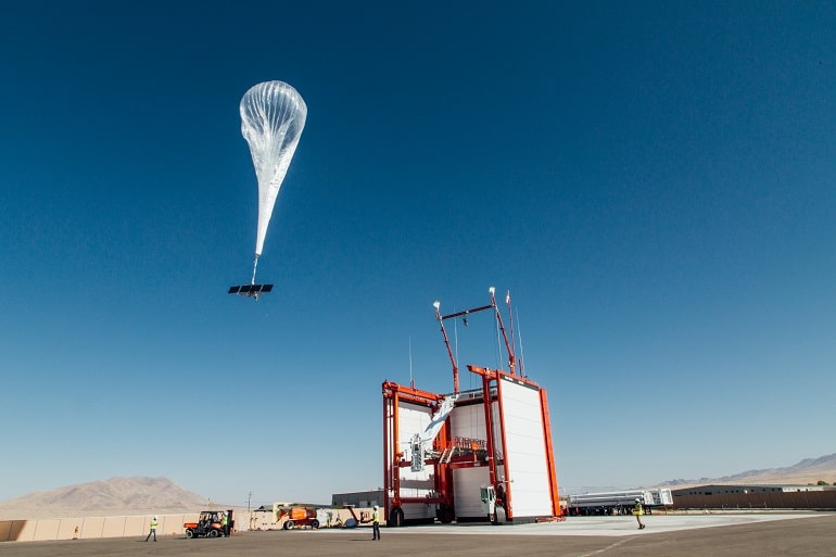 Projeto Loon: Google faz teste comercial com balões que levam Internet