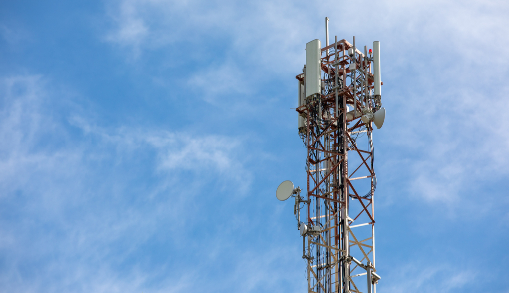 5G, antena, redes móveis, rádio base
