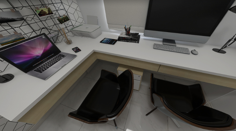 Projeto 3D home office - Arquiteto de Bolso