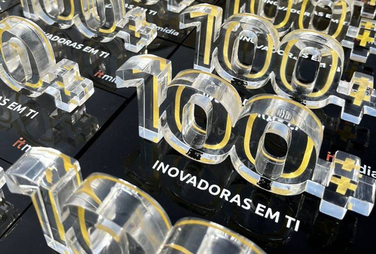 troféus 100+ inovadoras