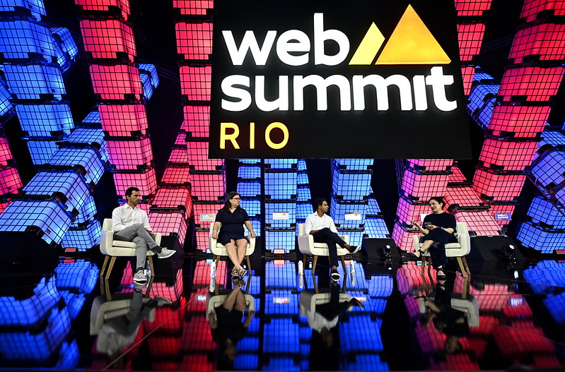 Painel fundadores x CEOs Web Summit Rio