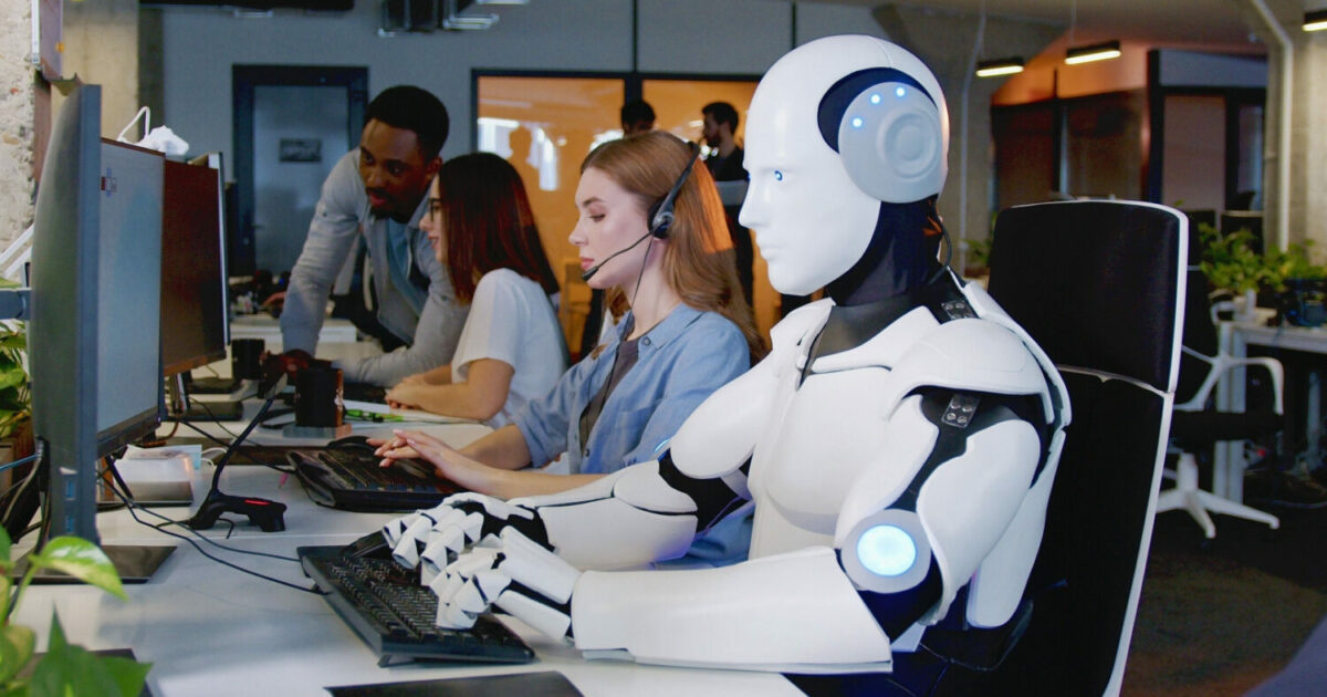 IA no trabalho, robô, trabalho, inteligência artificial, ia, carreiras, regulamentação