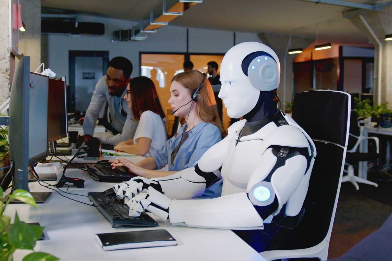 IA no trabalho, robô, trabalho, inteligência artificial, ia, carreiras