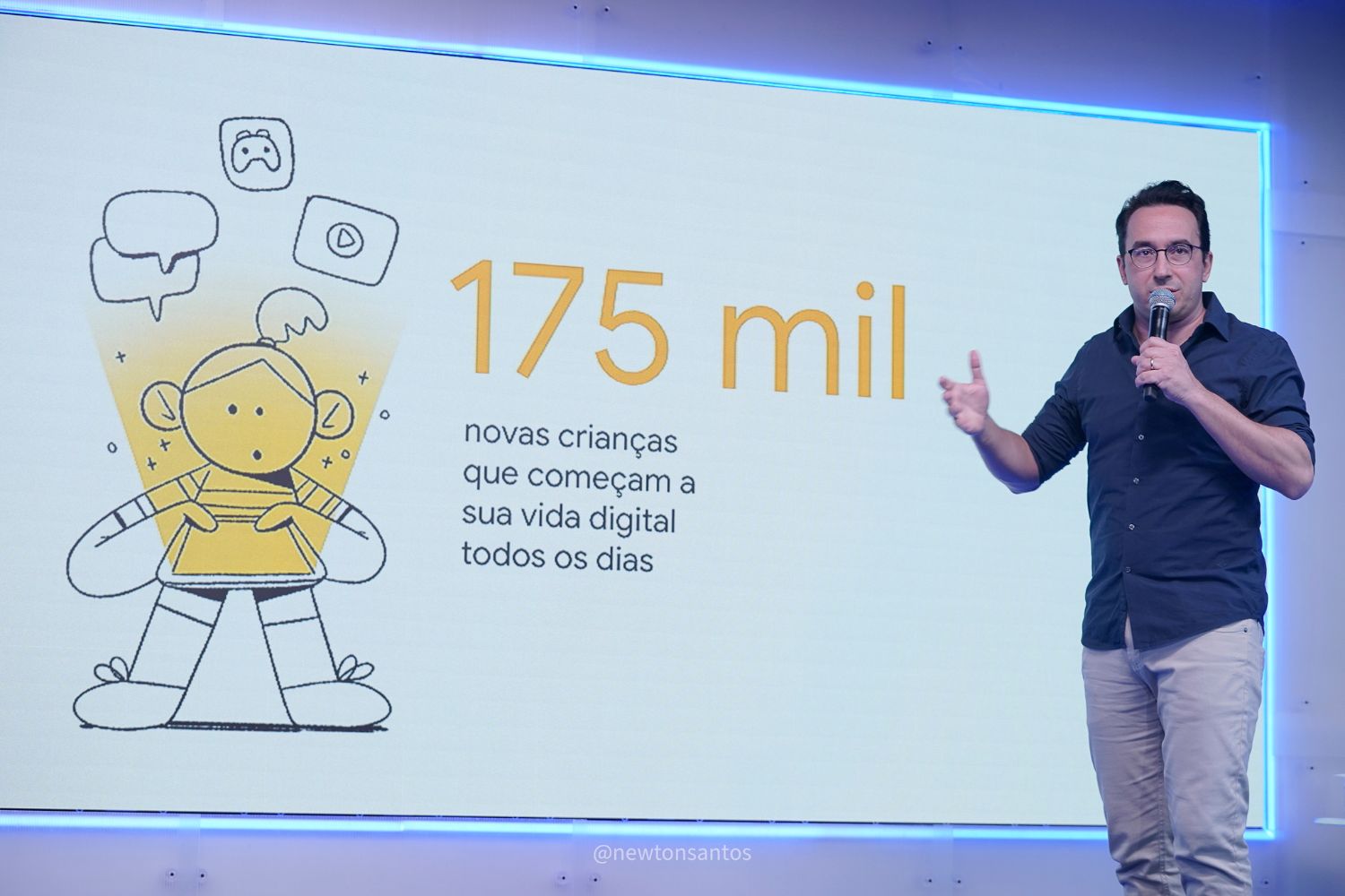 Bruno Diniz, líder de engenharia na área de crianças e famílias do Google fala sobre controle parental