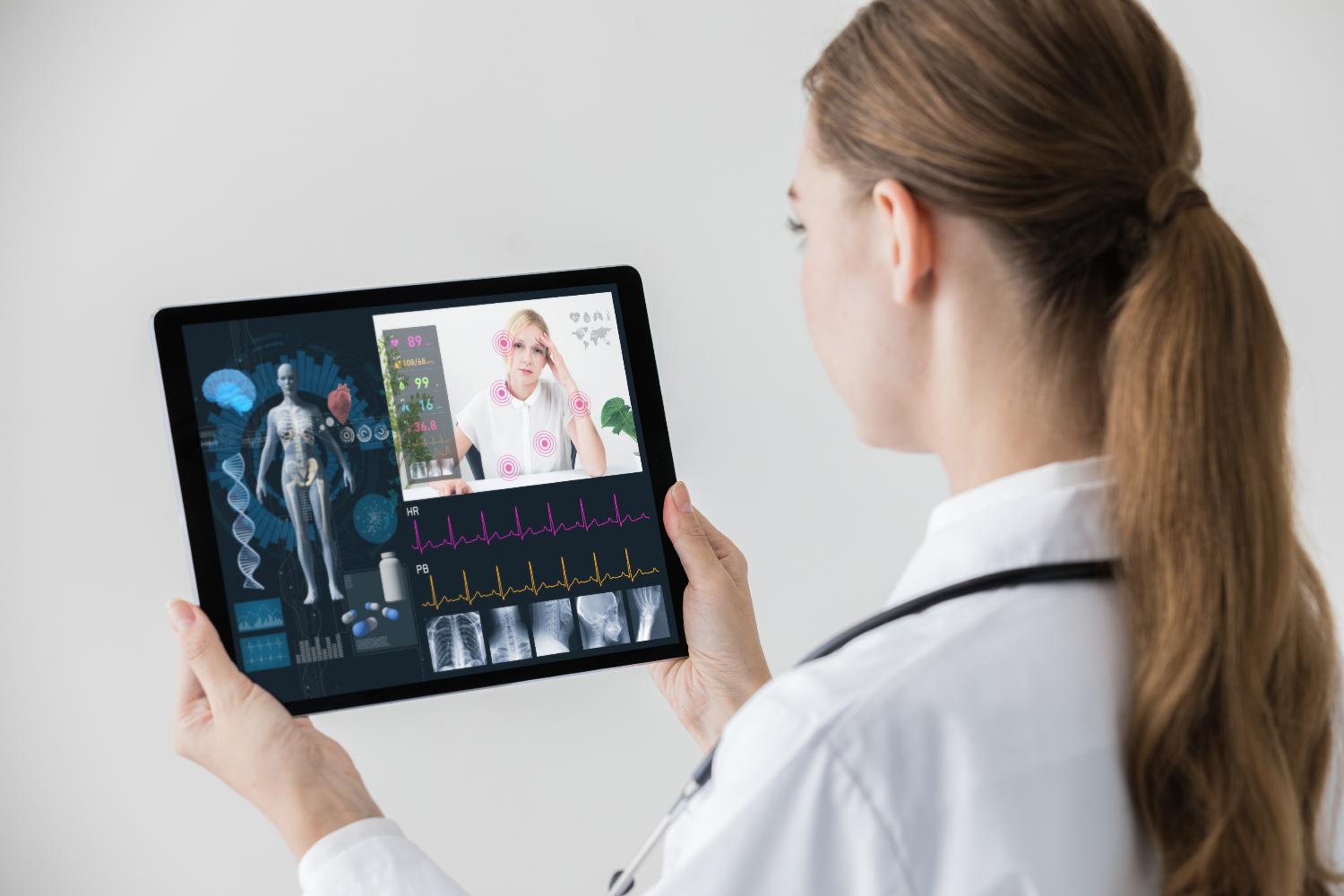 Saúde digital telemonitoramento tele